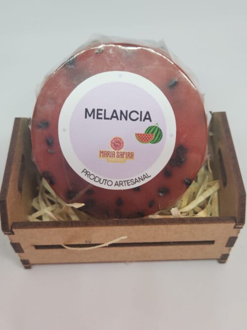 MSF 009 - SABONETE ARTESANAL DE MELANCIA - Imagem 3