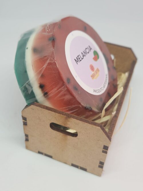 MSF 009 - SABONETE ARTESANAL DE MELANCIA - Imagem 2