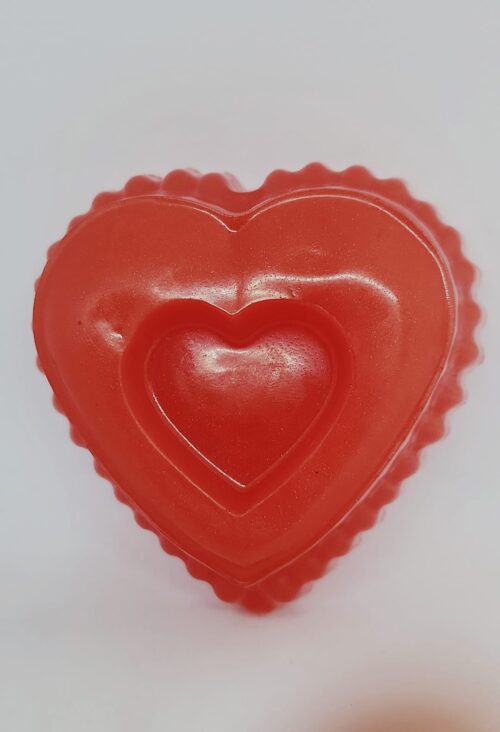 MSS 003 - SABONETE ARTESANAL DE MORANGO COM CHAMPANHE - Imagem 2