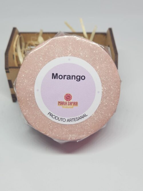 MSF 005 - SABONETE ARTESANAL DE MORANGO - Imagem 2
