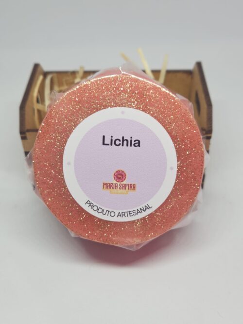 MSF 001 - SABONETE ARTESANAL DE LICHIA - Imagem 2