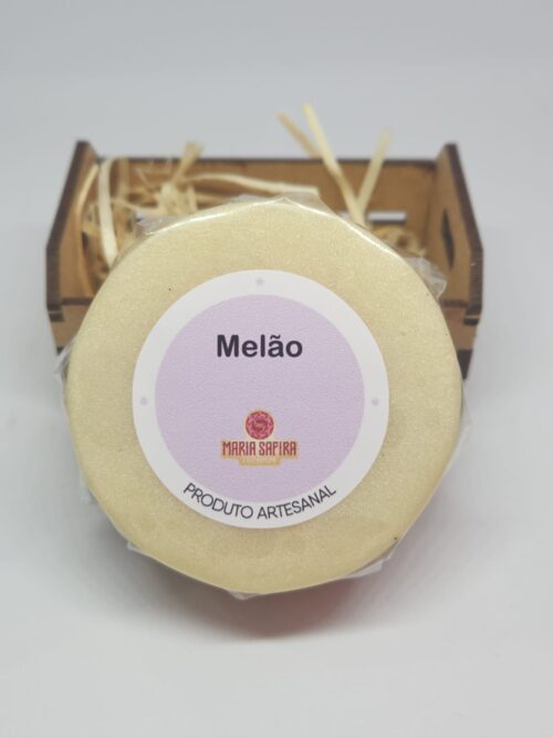 MSF 004 - SABONETE ARTESANAL DE MELÃO - Imagem 1