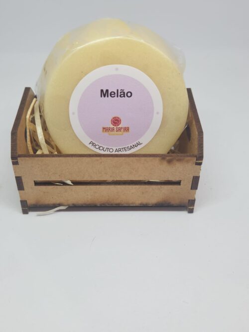 MSF 004 - SABONETE ARTESANAL DE MELÃO - Imagem 2