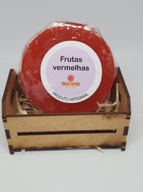 MSF 021 - SABONETE ARTESANAL DE FRUTAS VERMELHAS - Imagem 2