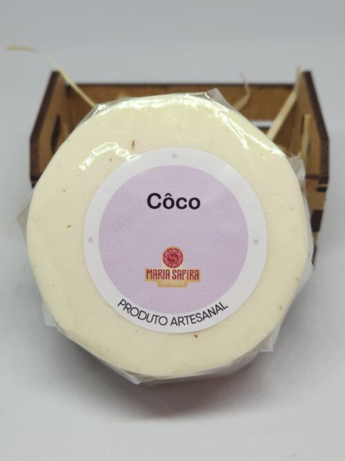 MSF 023 - SABONETE ARTESANAL DE COCO - Imagem 2